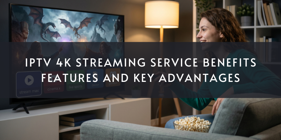 IPTV 4K Streaming Service Benefits Features and Key Advantages
